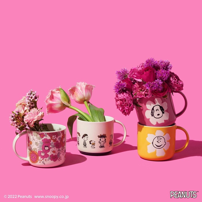 PEANUTS FLOWER馬克杯